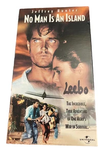 No Man Is an Island, 1962 ‧ War/Drama, Jeffrey Hunter, Barbara Perez, VHS READ - Foto 1 di 2