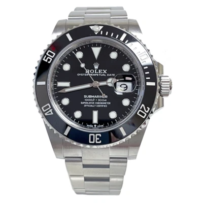 Керамический ободок ROLEX Submariner Date из нержавеющей стали 126610LN  - Изображение 1 из 4