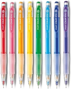 Color Eno 0.7Mm Automatic Mechanical Pencil 8 Color Set - Picture 1 of 11
