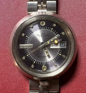 OROLOGIO TAVERNIER CYCLOPE AUTOMATICO AS 1906 QUASI NOS FUNZIONANTE - Foto 1 di 6