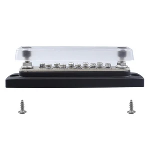 RV yacht motorhome busbar 10-way double row red and black busbar 48V150A block - Picture 1 of 10