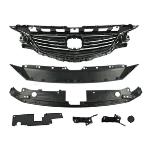 7PC For Mazda6 2014-2017 Front Radiator Cover Grille Bumper Retainer Bracket Kit - Foto 1 di 12
