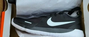 NUOVE Nike Flex Contact 4 (GS) nere taglia 5y CJ2074001 - Foto 1 di 3