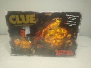 Clue Dungeons & Dragons - 2019 USAopoly Classic Mystery Game New sealed