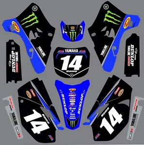 Gráficos para Yamaha YZ 250f 450f YZ250F YZ450f 2003-2005 calcomanías pegatinas - Imagen 1 de 1