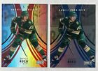 2022-23 UD Trilogy Marco Rossi Rookie Premieres Level 1 Red /299 + Blue /199 Lot