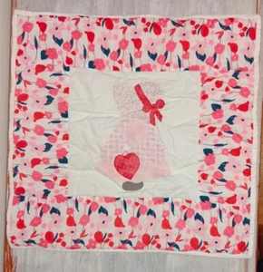 Handmade Baby Girl's Change Mat - Small Size (47cm x 42cm) - Picture 1 of 2