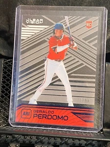 Geraldo Perdomo RC 2021 Chronicles Clear Vision Blue #48/50 Diamondbacks - Picture 1 of 2