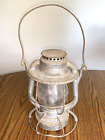 Vintage Nyc New York Central Rr Railroad Oil Lamp Lantern ?Nyclines?Marked Globe