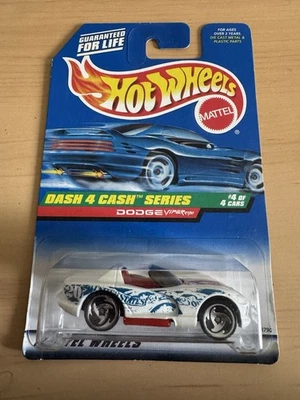 Hot Wheels #724 Dodge Viper RT/10 Dash 4 Cash Series Vintage 1998 Lanzamiento S49 Foto 1 de 2