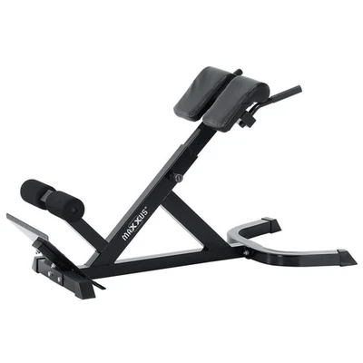 MAXXUS Rückentrainer Hyperextension 45° Bauchtrainer Rückenstecker