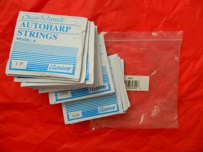 Oscar Schmidt ASA Loop End Autoharp Strings   Model A  FULL SET   New & Perfect - Image 1 of 4