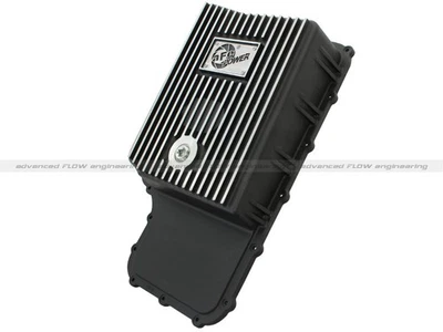 aFe Power Transmission Pan Black Machined 11-14 Ford 6R140 Trucks V8 6.7L (td) - Изображение 1 из 4
