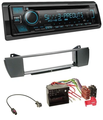 Kenwood Bluetooth USB CD MP3 DAB Autoradio für BMW Z4 E85 (2003-2008) - Bild 1 von 4