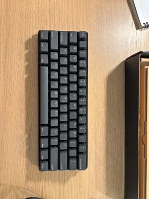 pok3r 60% layout mechanical keyboard (red switch) - Image 1 of 4