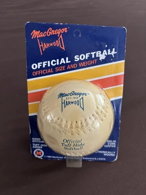 Softbol de madera dura MacGregor 1983 de colección  Foto 1 de 4