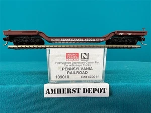 Coche plano 109010 Micro Trains Pennsylvania #470011 escala N PRR nuevo - Imagen 1 de 2