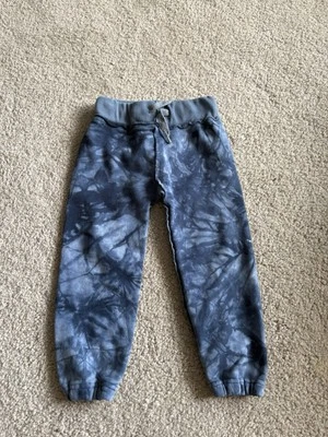 Kids appaman blue tie dye gym cotton comfy joggers sweatpants size 4T toddler - Image 1 of 4