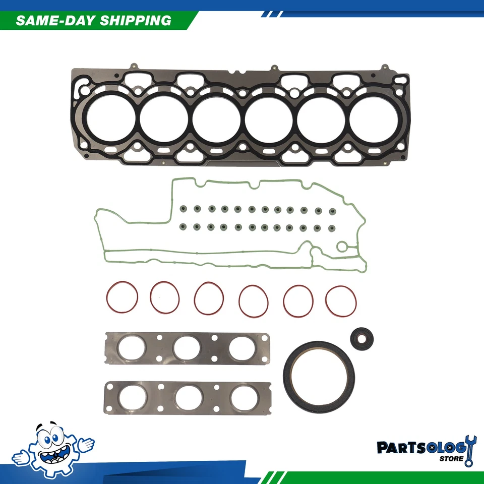 DNJ HGS4515 气缸盖套件 适用于 08-15 沃尔沃 S60 S80 3.0L L6 DOHC — 第 1/4 张图片