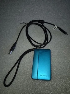 Sony Cybershot DSC-TX10 16.2MP 4x Optical Zoom Digital Compact Camera Kit Blue - Picture 1 of 2