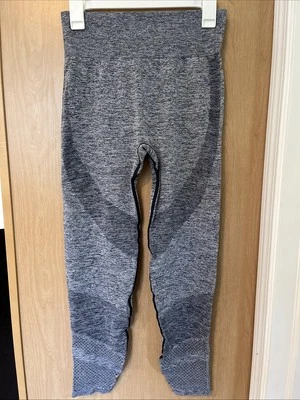 Victorias Secret PINK Womens Seamless Leggings High Waist Yoga Blue Sz Large - Image 1 of 4