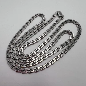 Vintage feine Halskette Geschenkkette Unikat massiv 925 Sterling Silber Damen Herren 10 g - Bild 1 von 10