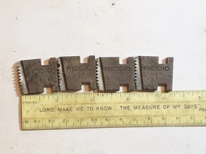 Plumbing RIGID PIPE DIES FOR DROP HEAD THREADER 1” 11-R 111-R 12-R 0-R 00-R 31-A - Picture 1 of 9