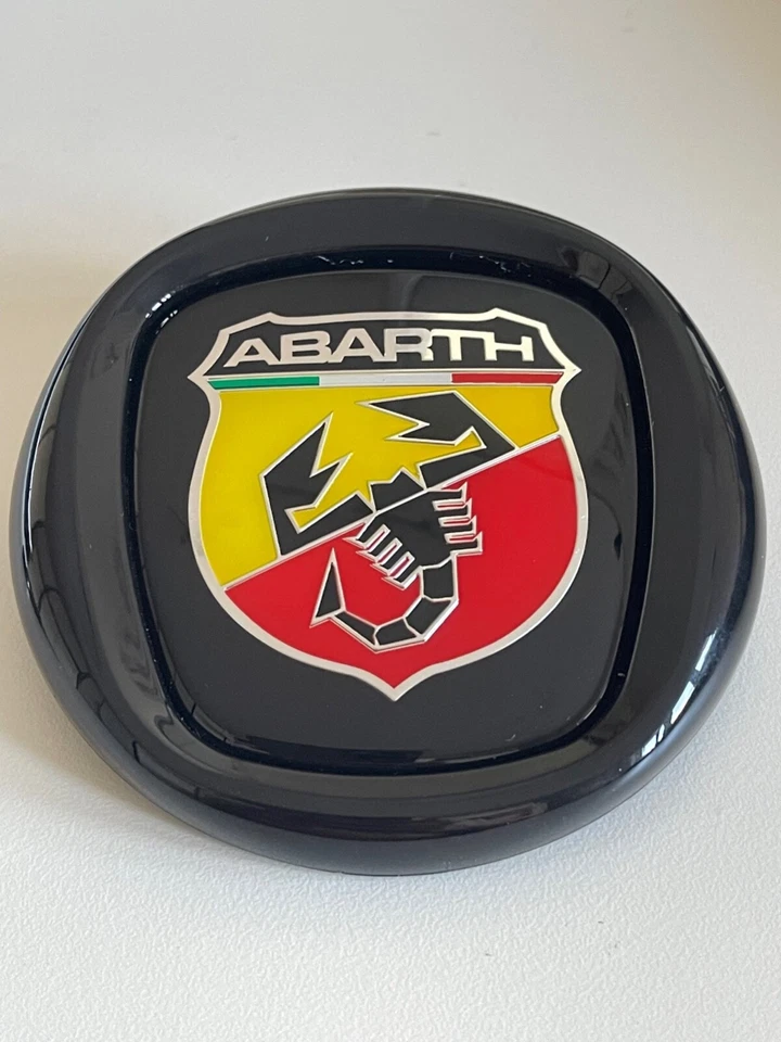 ABARTH LOGO EMBLEMA STEMMA 95 mm 500 595 695 PANDA GRANDE PUNTO TUNING FIAT