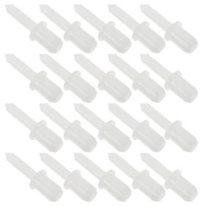 60 Pcs White Repair Pins Shutter Kit Latch Hardware Replacement Bolt Parts - Picture 1 of 12