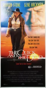 Póster original de Quick and the Dead Australian Daybill 1995 - Imagen 1 de 1