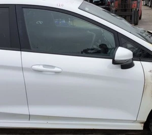 FORD Fiesta Mk8 5 Door 2017-2023 Front Door Panel Right Side Frozen White HH - Picture 1 of 5