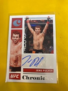 RS8145 2021 Panini Chronicles UFC Signatures #CSJPV Jens Pulver AUTOGRAPH 