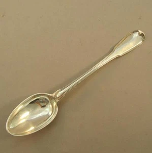 Schwerer 18. Jh. französischer Silber Füllung Ragout Löffel Brouard Nantes 1773 13 Zoll - Bild 1 von 9