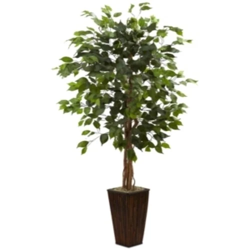 Árbol Artificial Ficus Casi Natural 5.5 En Verde Sin Tamaño Foto 1 de 1
