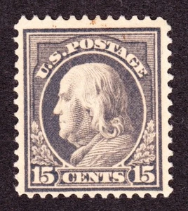 US 418 15c Franklin Mint F-VF OG H SCV $85 - Picture 1 of 2