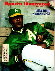 1972 (March 27, 1972) Sports Illustrated magazine featuring VIDA BLUE - Picture 1 of 2