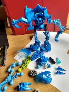 Unknown vintage blue Lego collectible Bionicle figure - Picture 1 of 7