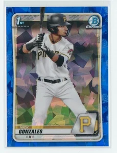2020 Bowman Chrome Draft Sapphire Nick Gonzales - BD-81 (A) - Picture 1 of 2