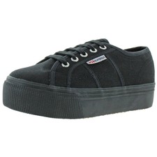 superga negras terciopelo
