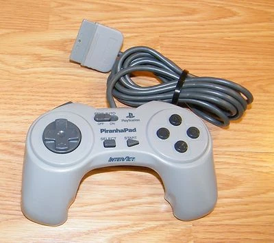 InterAct (SV-100) PiranhaPad Controller For PlayStation PS1 Console **READ**  - Image 1 of 2