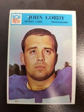 1966 Philadelphia John Gordy card #68