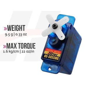 Servo de pluma de engranaje de metal económico Hitec HS-5055MG - Imagen 1 de 3