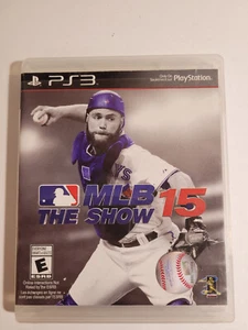 MLB 15: The Show (Sony PlayStation 3, 2015) Solo juego y estuche - Probado - Imagen 1 de 4