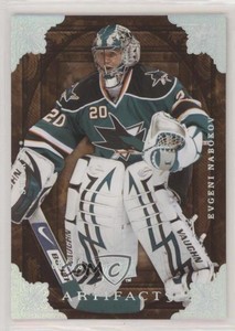 2008-09 Upper Deck Artifacts Silver Spectrum /10 Evgeni Nabokov #17