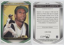 2019 Topps Gallery Masterpiece Green /250 Roberto Clemente #MP-20 HOF