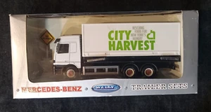 Welly Trailer Sets Mercedes Benz City Harvest - Picture 1 of 4