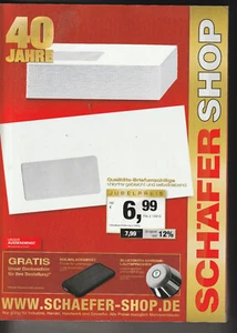 Schäfer Shop Katalog Büroartikel 40 Jahre 2015 - Bild 1 von 1