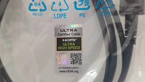 NINTENDO Ultra High Speed HDMI-Kabel (LUXSHARE 6KHD) – 1,5 m – Neu & OVP - Bild 1 von 2