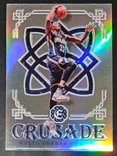 Myles Turner 2016-17 Panini Excalibur CRUSADE SILVER PRIZM Insert Card (no.52)