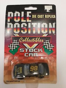 1991 Pole Position collectibles stock car #98 Moly Black Gold diecast